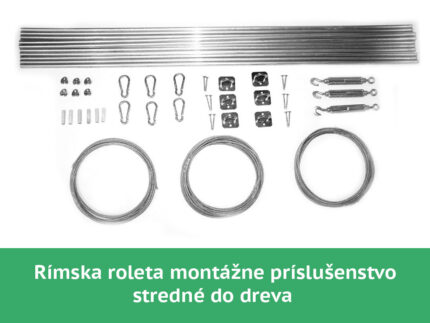 Montážny set pre rímsku roletu