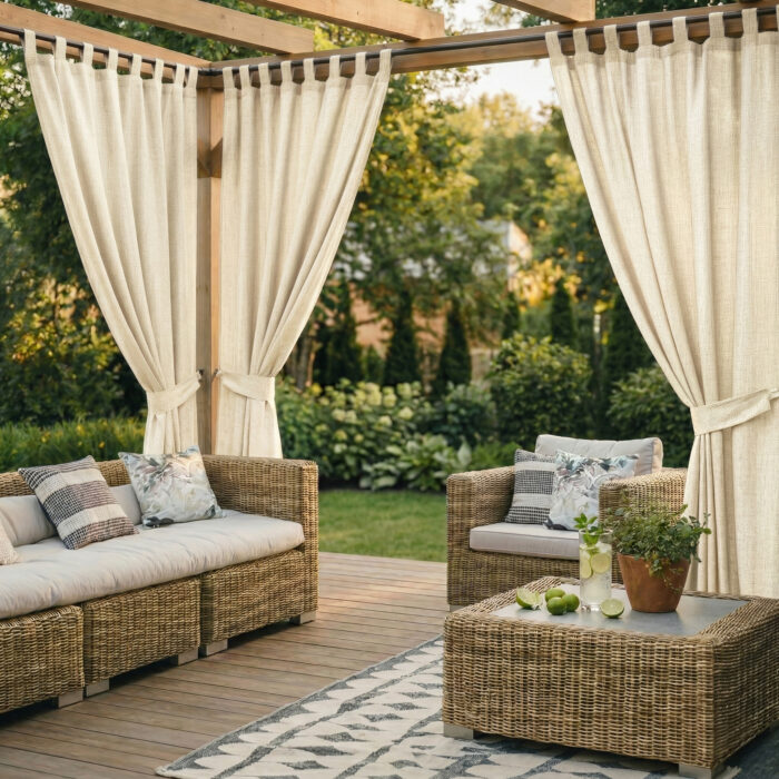 Prémiové vonkajšie závesy na mieru - Pure Outdoor – Obrázok 21