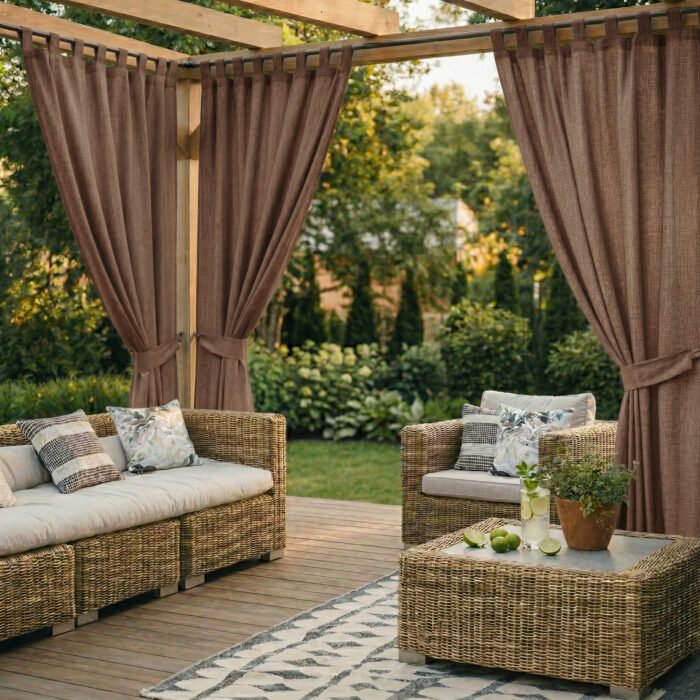 Prémiové vonkajšie závesy na mieru - Pure Outdoor – Obrázok 19