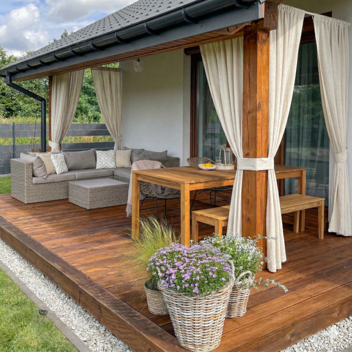 Prémiové vonkajšie závesy na mieru - Pure Outdoor – Obrázok 10